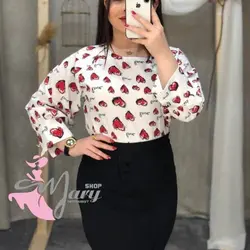 شومیز قلبی کد 1029