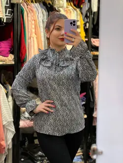 یقه بندی طرحدار کد 1192