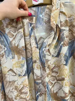 یقه هفت طرحدار کد 1201