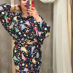 ست شومیز و شلوارک D