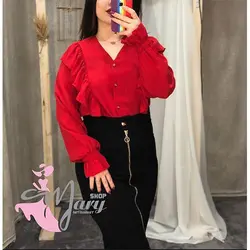 شالدار چیندار قرمز