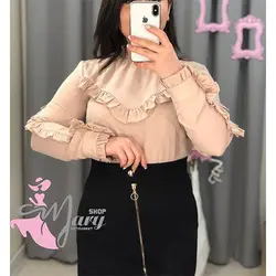 شومیز چیندار کد 1116