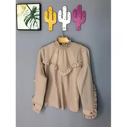 شومیز چیندار کد 1116