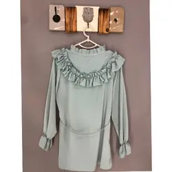 شومیز یقه چیندار کد ۱۰۹۳