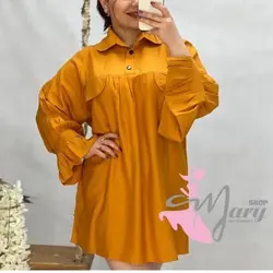 پیراهن دو دکمه کد 1020