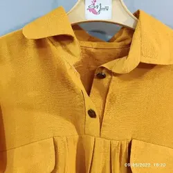 پیراهن دو دکمه کد 1020