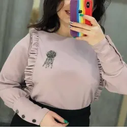 شومیز پشت دکمه کد 1033