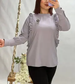 شومیز پشت دکمه کد 1033