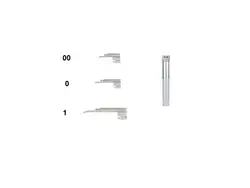 ست لارنگوسکوپ ۳ تیغه نوزاد استاندارد KaWe
