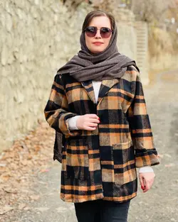 پالتو کتی هانا- چارخونه کرم مشکی