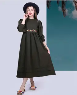 پیراهن مدل بهار- رنگ سبز