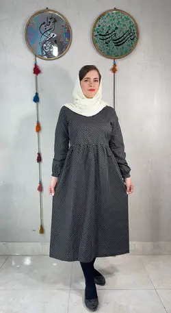 پیراهن مدل لیانا، مشکی