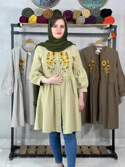 مانتو مدل آفتابگردان
