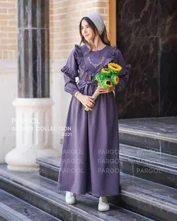 پیراهن مدل آفتابگردان