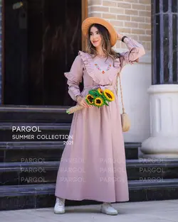 پیراهن مدل آفتابگردان