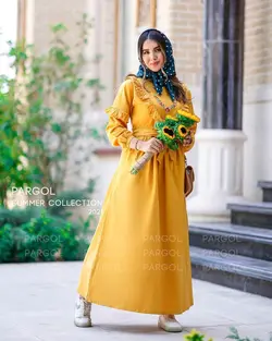 پیراهن مدل آفتابگردان