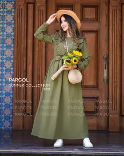 پیراهن مدل آفتابگردان