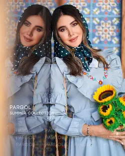 پیراهن مدل آفتابگردان