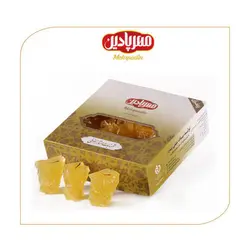 لقمه نبات ممتاز زعفرانی کوچک 1/350کیلوگرم یزدی