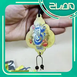 آویز ماشین طرح ترنج چاپی کد 1