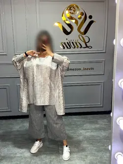 ست مانتو و شلوارکد 4156