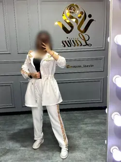 ست مانتو وشلوار کد 4152