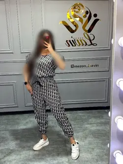 ست نیم تنه شلوار4149