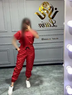 ست نیم تنه شلوار4149