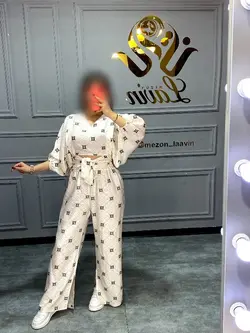 ست شومیز و شلوار4129