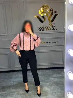 ست شومیز شلوارکد 4118