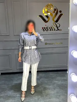 ست شومیزشلوارکد 4114