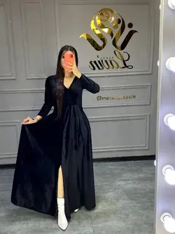 پیراهن مخمل کد 1092
