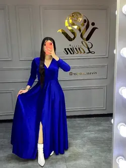 پیراهن مخمل کد 1092
