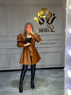 پالتو چرم کد 8053