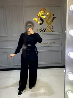 ست مانتوشلوار کد4075