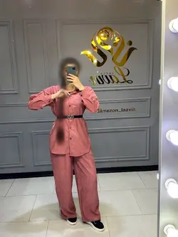 ست مانتوشلوار کد4075