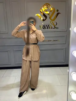 ست مانتوشلوار کد4075