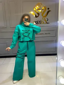 ست هودی شلوار کد 4072