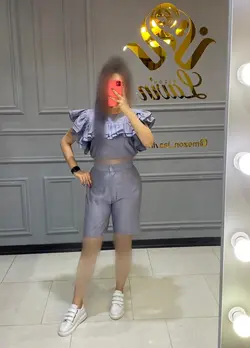 ست تاپ شلوارک کد4026