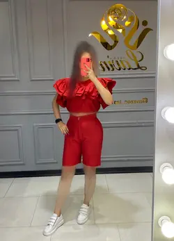 ست تاپ شلوارک کد4026