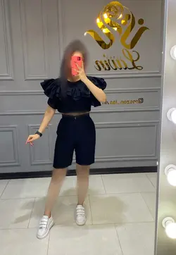 ست تاپ شلوارک کد4026