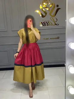 ست نیم تنه دامن کد4013