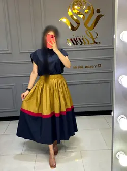ست نیم تنه دامن کد4013