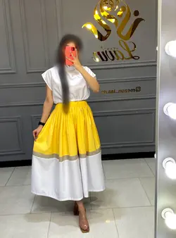 ست نیم تنه دامن کد4013