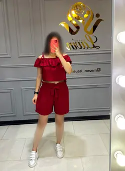 ست تاپ شلوارک کد4023