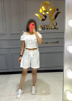 ست تاپ شلوارک کد4023