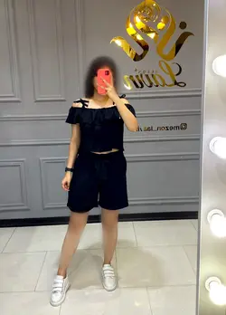 ست تاپ شلوارک کد4023