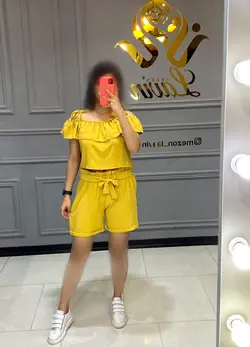 ست تاپ شلوارک کد4023