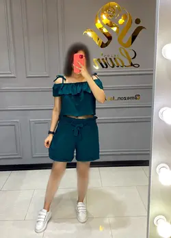 ست تاپ شلوارک کد4023