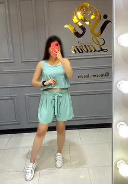 ست تاپ شلوارک کد 4020